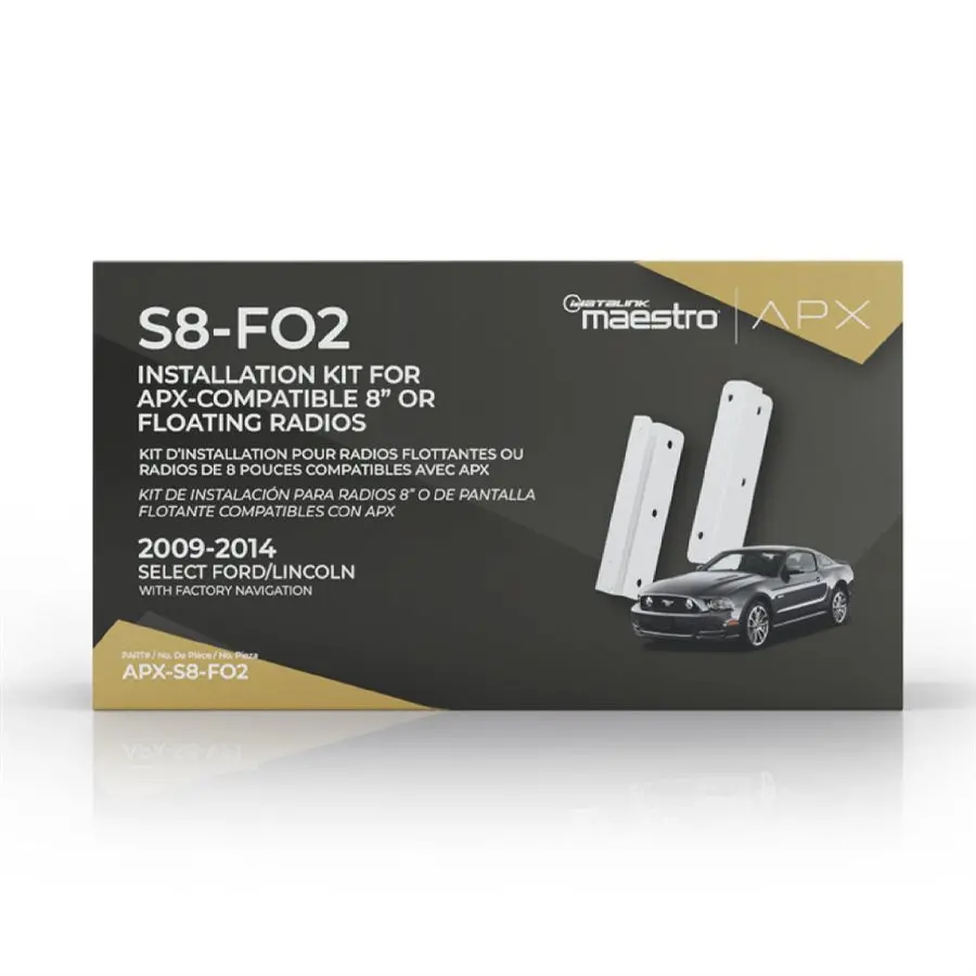 Idatalink Apx-S8-Fo2 Radio Installation Kit For Select Older Ford/Mercury/Lincoln Vehicles (Pre-Order) 1