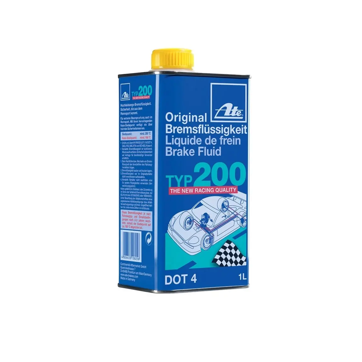 Ate Typ200 Dot4 Brake Fluid 1L 1