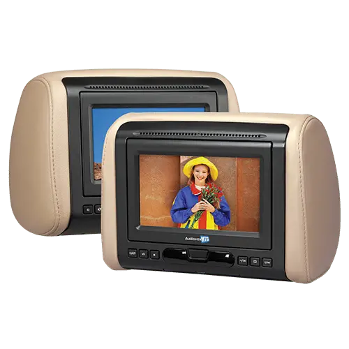 Audiovox Avxmtghr1da - 7 Inch Headrest Monitor With Built-In Dvd Player 1