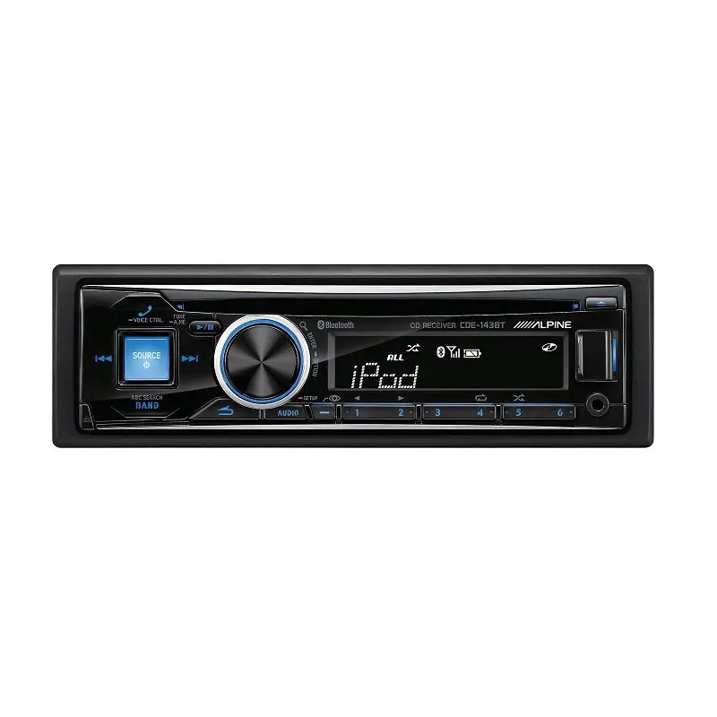 Alpine Cde-143Bt Bluetooth Cd Receiver 1