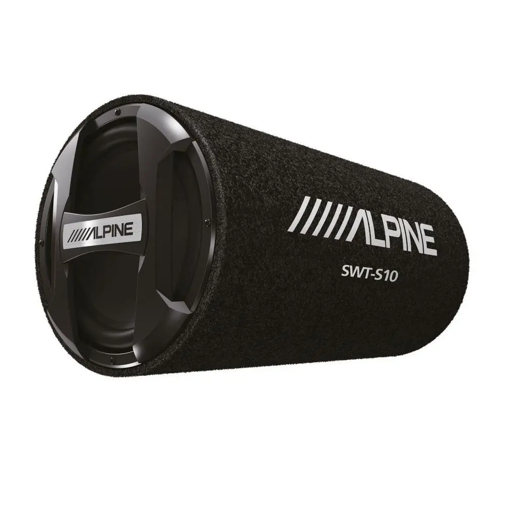 Alpine Swt-S10 10" Sealed Tube Enclosure Subwoofer 1