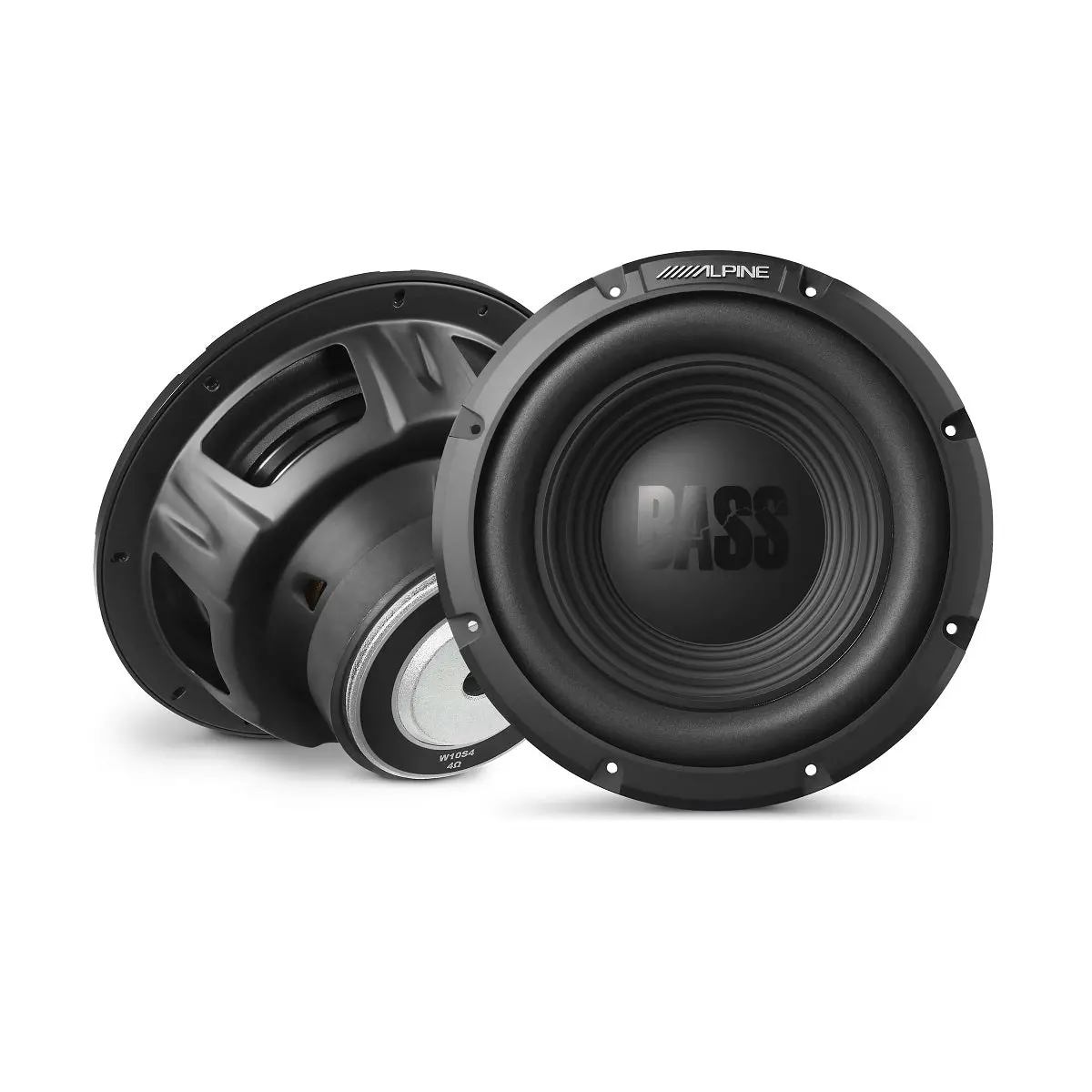 Alpine W10s4 10" 4-Ohm Subwoofer 1