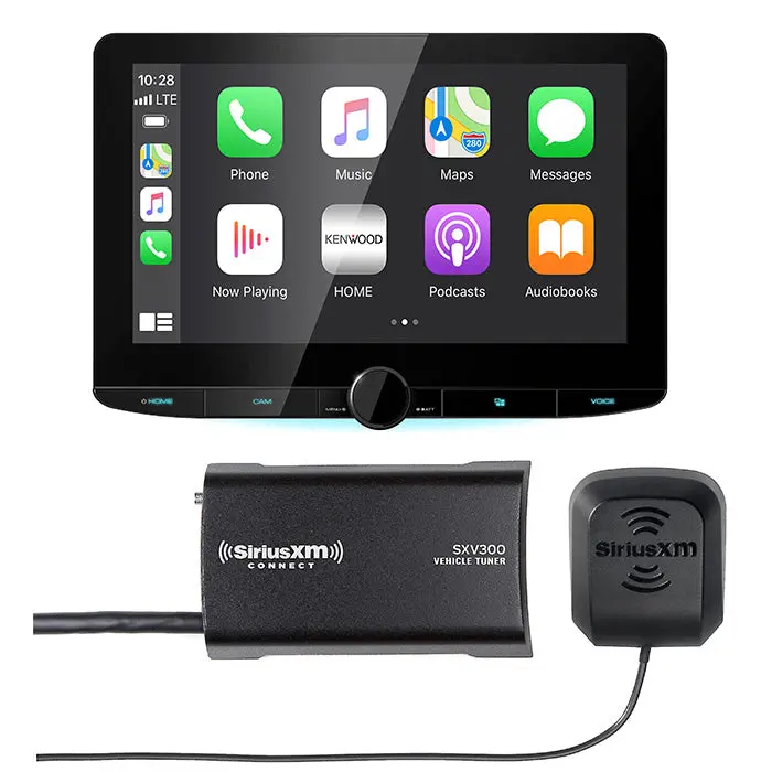 Kenwood Dmx1037s Digital Receiver And Sirius Xm Sxv300v2 Tuner 1