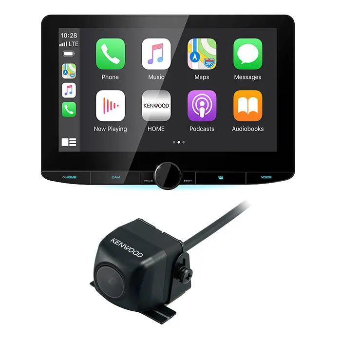 Kenwood Dmx1037s Digital Receiver And Cmos-130 Rear View Camera 1