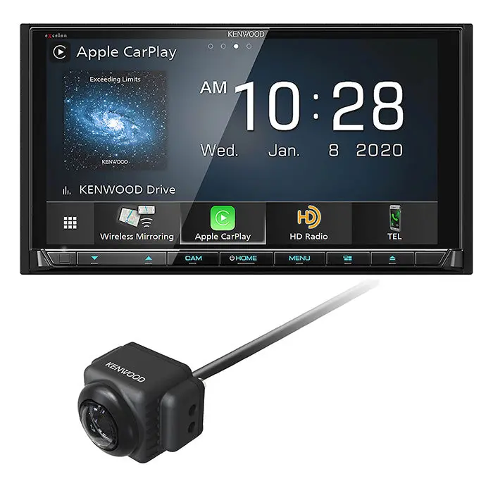 Kenwood Excelon Ddx9907xr Dvd Receiver And Cmos-740Hd Rear View Camera 1