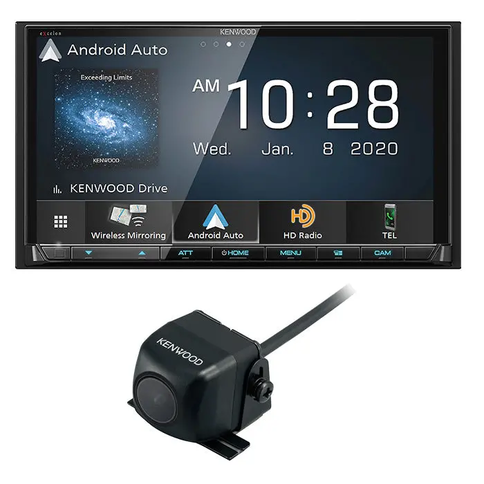 Kenwood Excelon Dmx907s Receiver And Cmos-130 Rear View Camera 1