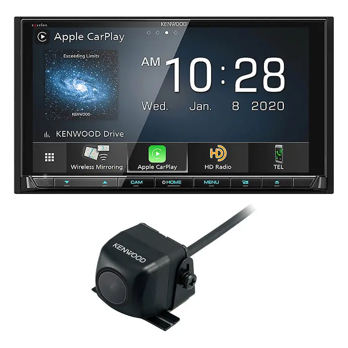Kenwood Excelon Ddx9907xr Dvd Receiver And Cmos-130 Rear View Camera 1