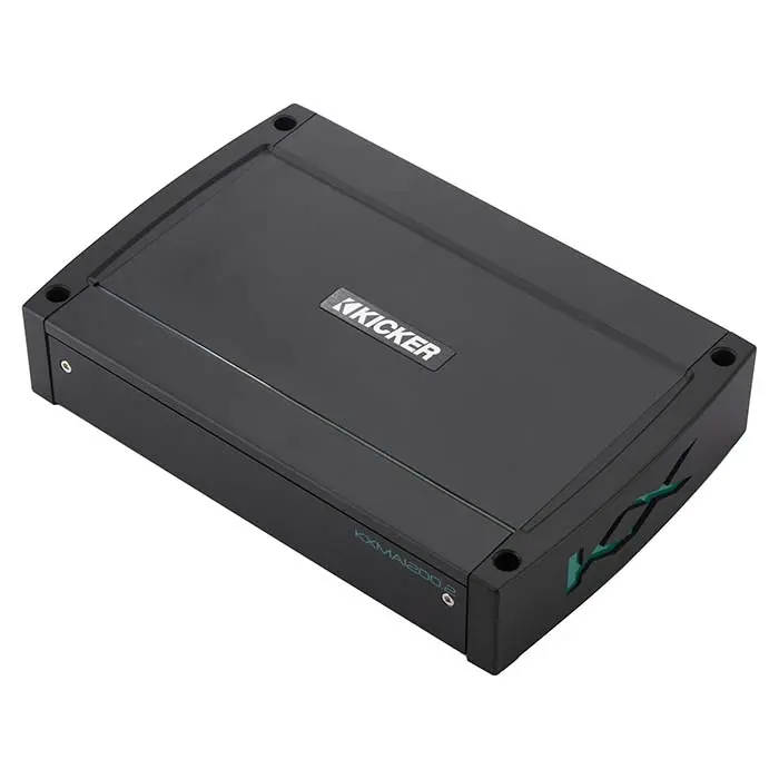 Kicker 48Kxma12002 Class D 2-Channel Marine Amplifier 300 Watts X 2 1