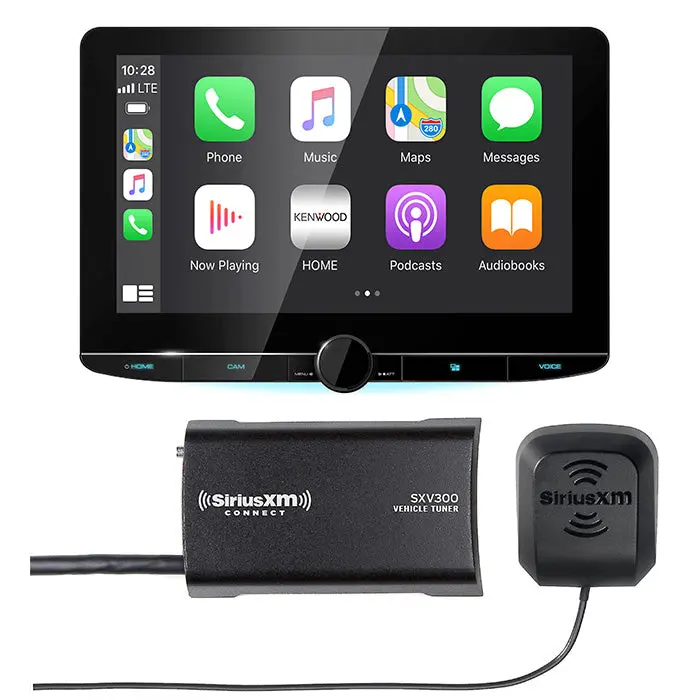 Kenwood Excelon Dmx1057xr Digital Multimedia Receiver And Sirius Xm Sxv300 Tuner 1