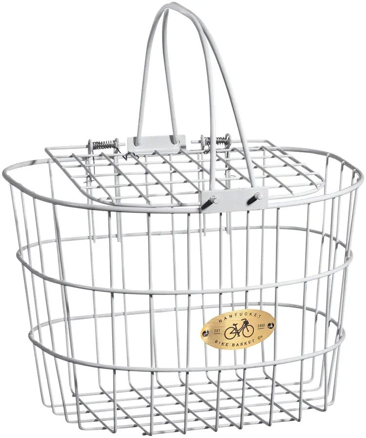 Nantucket Bike Basket Surfside Adult Wire D Handlebar Basket 1