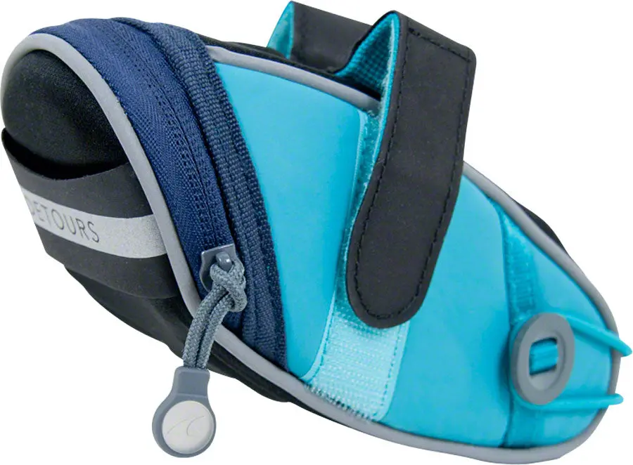 Detours Wedgie Seat Bag: Md, Teal 1