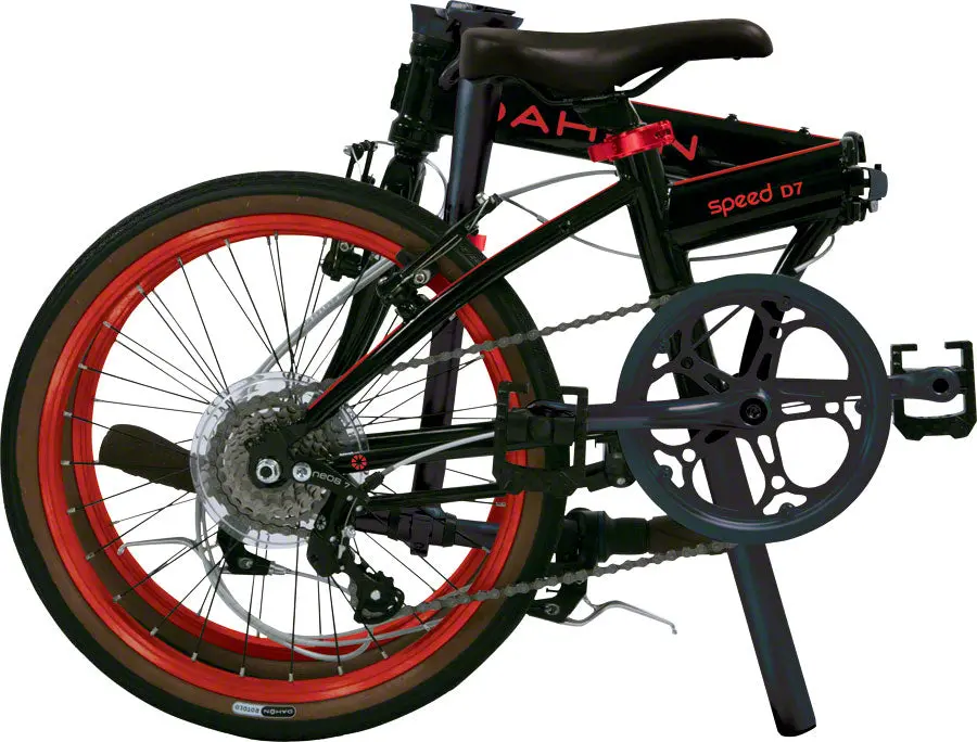 Dahon Speed D7 Street Folding Bike - Obsidian Matte 2