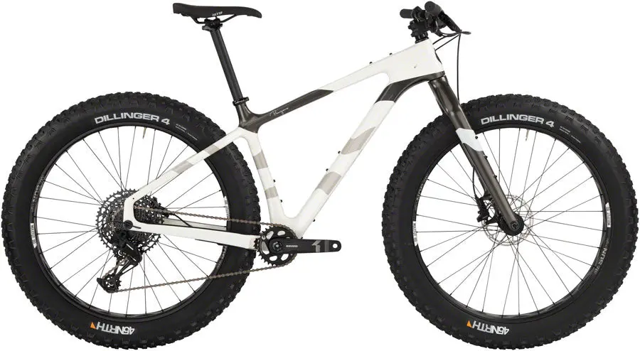 Salsa Beargrease Carbon Sx Eagle Fat Bike - White 1