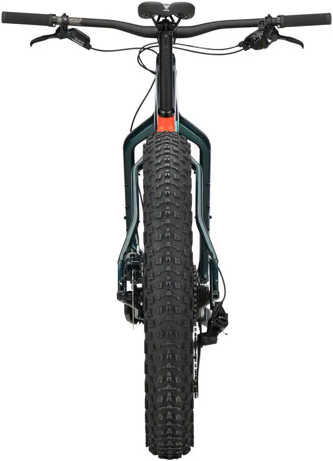 Salsa Mukluk Carbon Nx Eagle Fat Bike - Dark Green 5