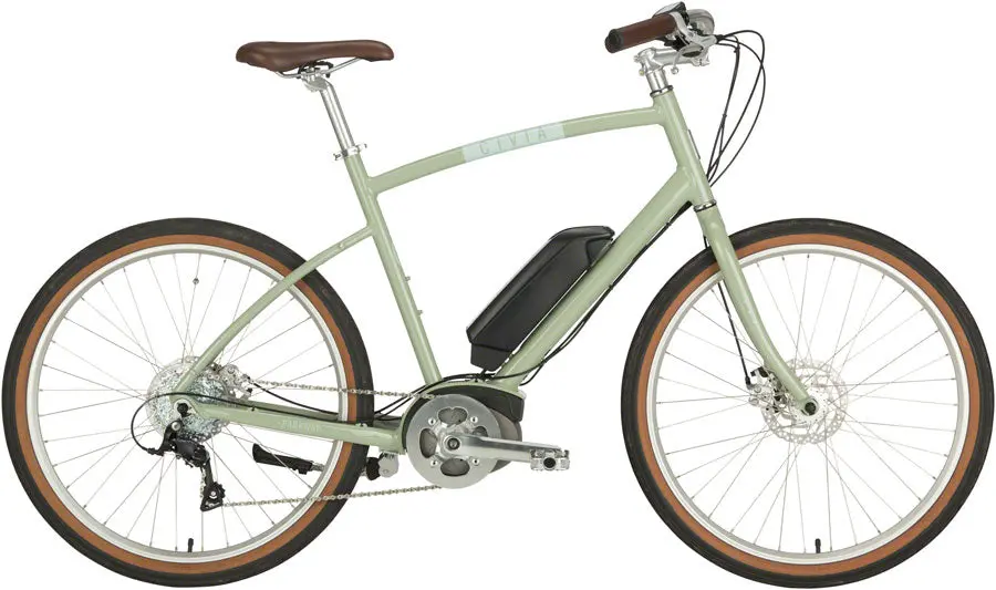 Civia Parkway Step-Over Ebike - Clay Gray 1
