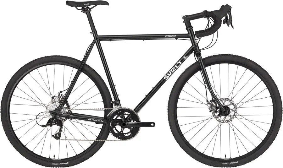Surly Straggler Bike - Black 700 1