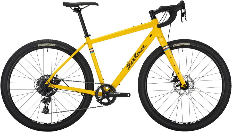 Salsa Journeyman Apex 1 650 Bike - Yellow 1