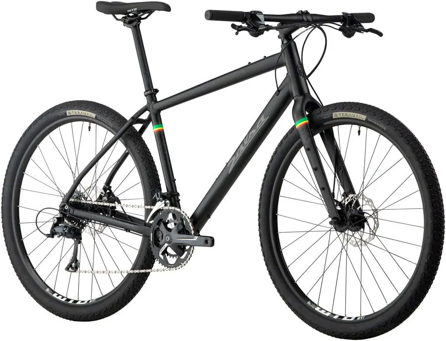 Salsa Journeyman Flat Bar Sora 650 Bike - Black 2