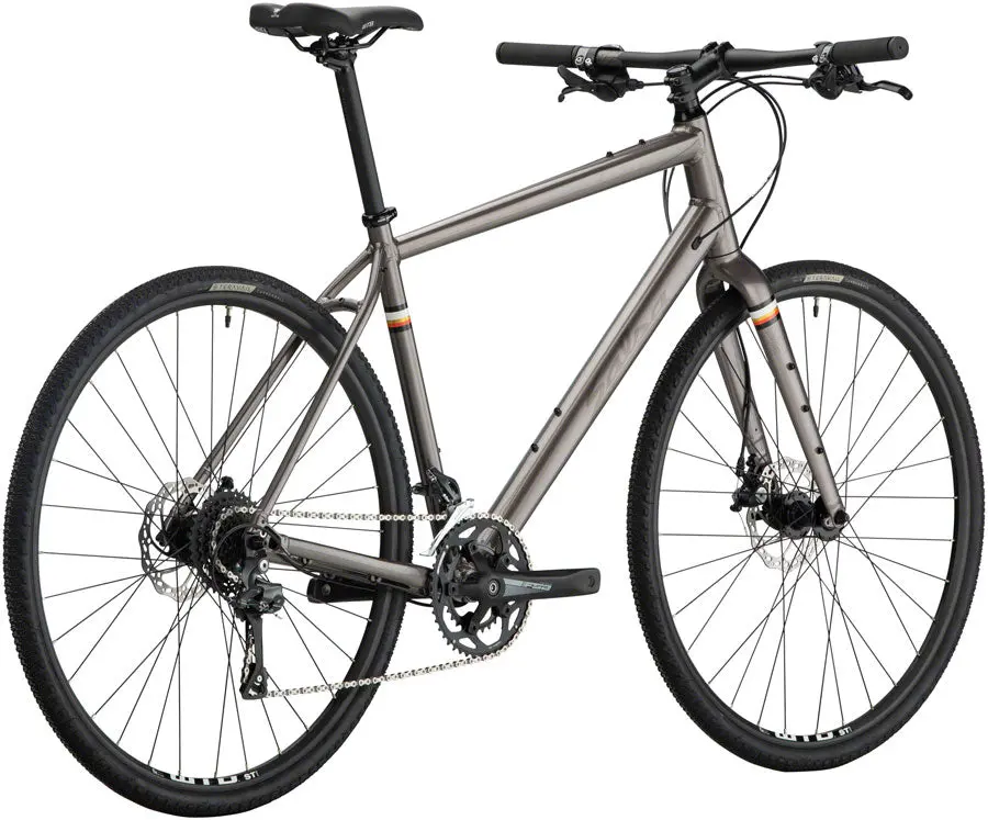 Salsa Journeyman Flat Bar Claris 700 Bike - Gray 3