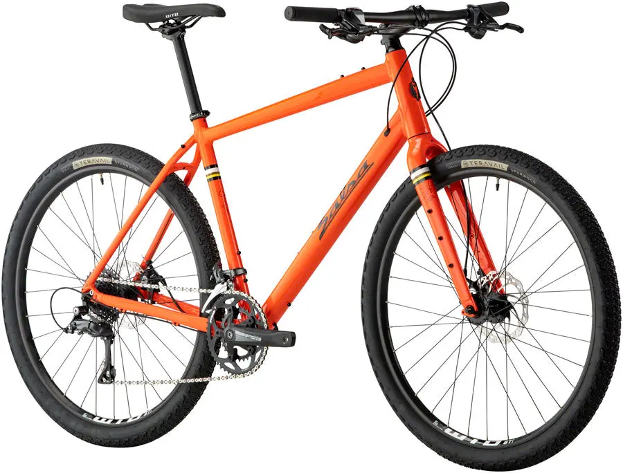 Salsa Journeyman Flat Bar Claris 650 Bike - Orange 2