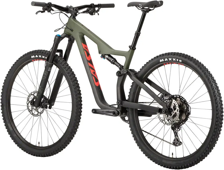 Salsa Horsethief Carbon Xt Bike - Green/Raw 3
