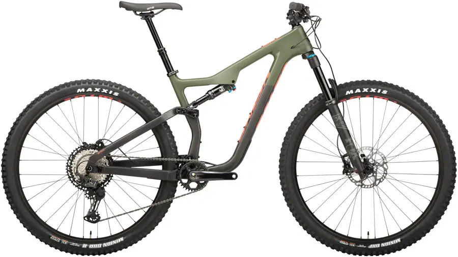 Salsa Horsethief Carbon Xt Bike - Green/Raw 1