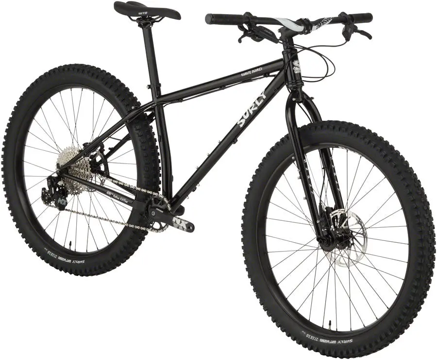 Surly Karate Monkey Bike - Hi-Viz Black 4