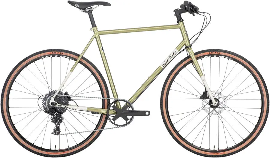 All-City Super Professional Apex 1 Bike - Flash Basil 1