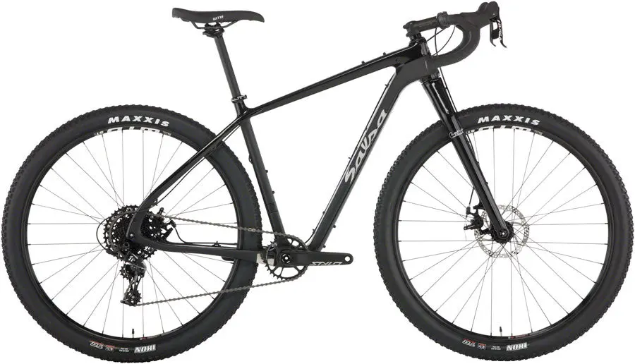 Salsa Cutthroat Apex 1 Bike - Black On Black 1