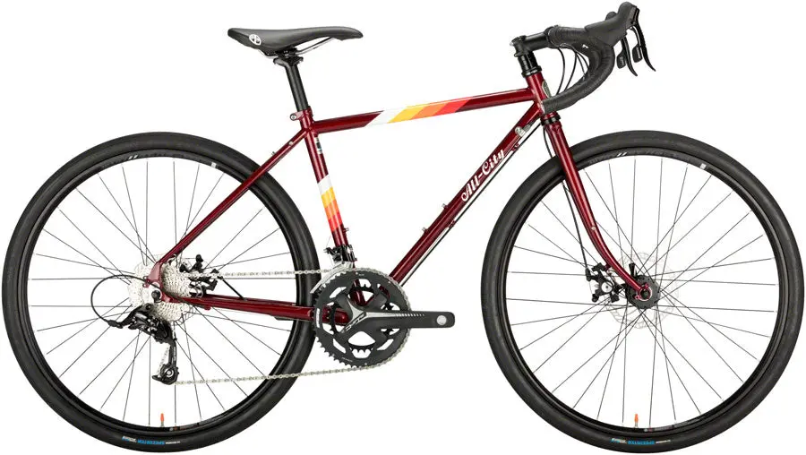 All-City Space Horse Disc Bike - Dark Red 1
