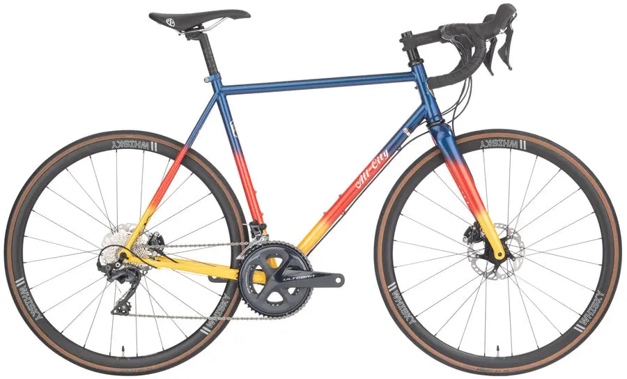All-City Zig Zag Ultegra Bike - Sunset Glow 1
