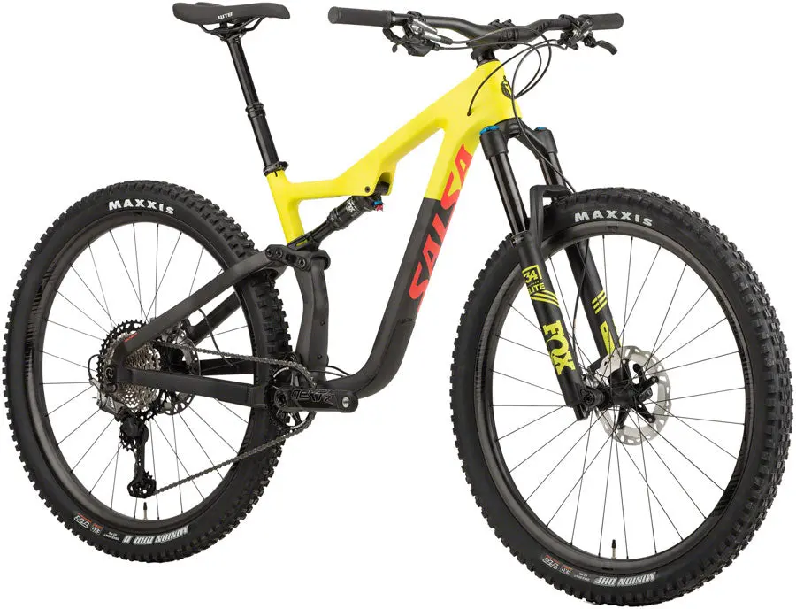 Salsa Horsethief Carbon Xtr Bike - Yellow/Raw 2