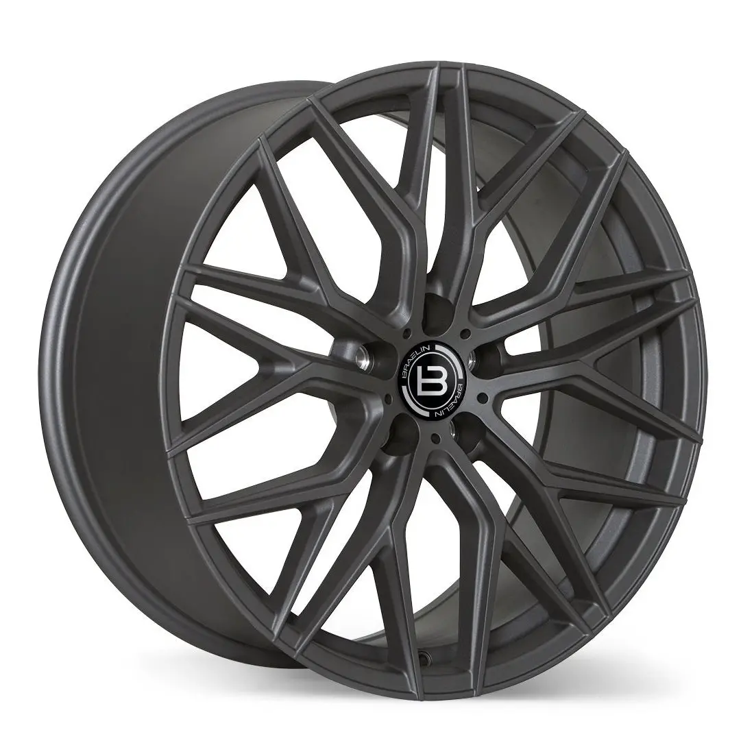 Braelin Br10 Matte Graphite Wheels 1