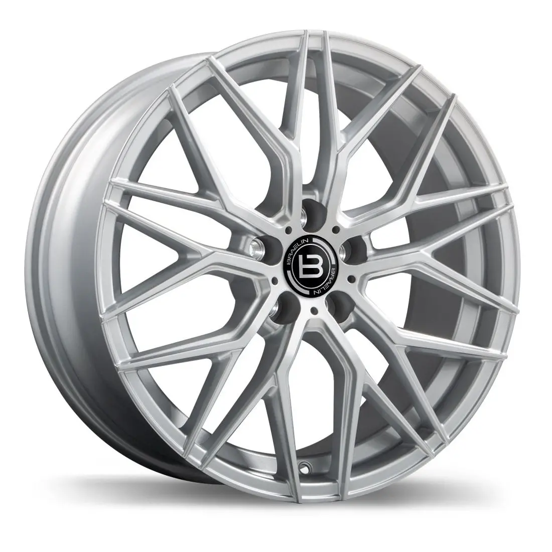 Braelin Br10 Gloss Silver Wheels 1