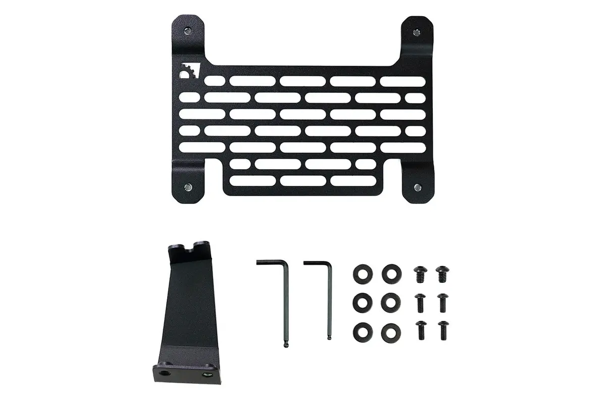 Tesla Cybertruck License Plate Side Relocation Bolt-On Mount Kit 1