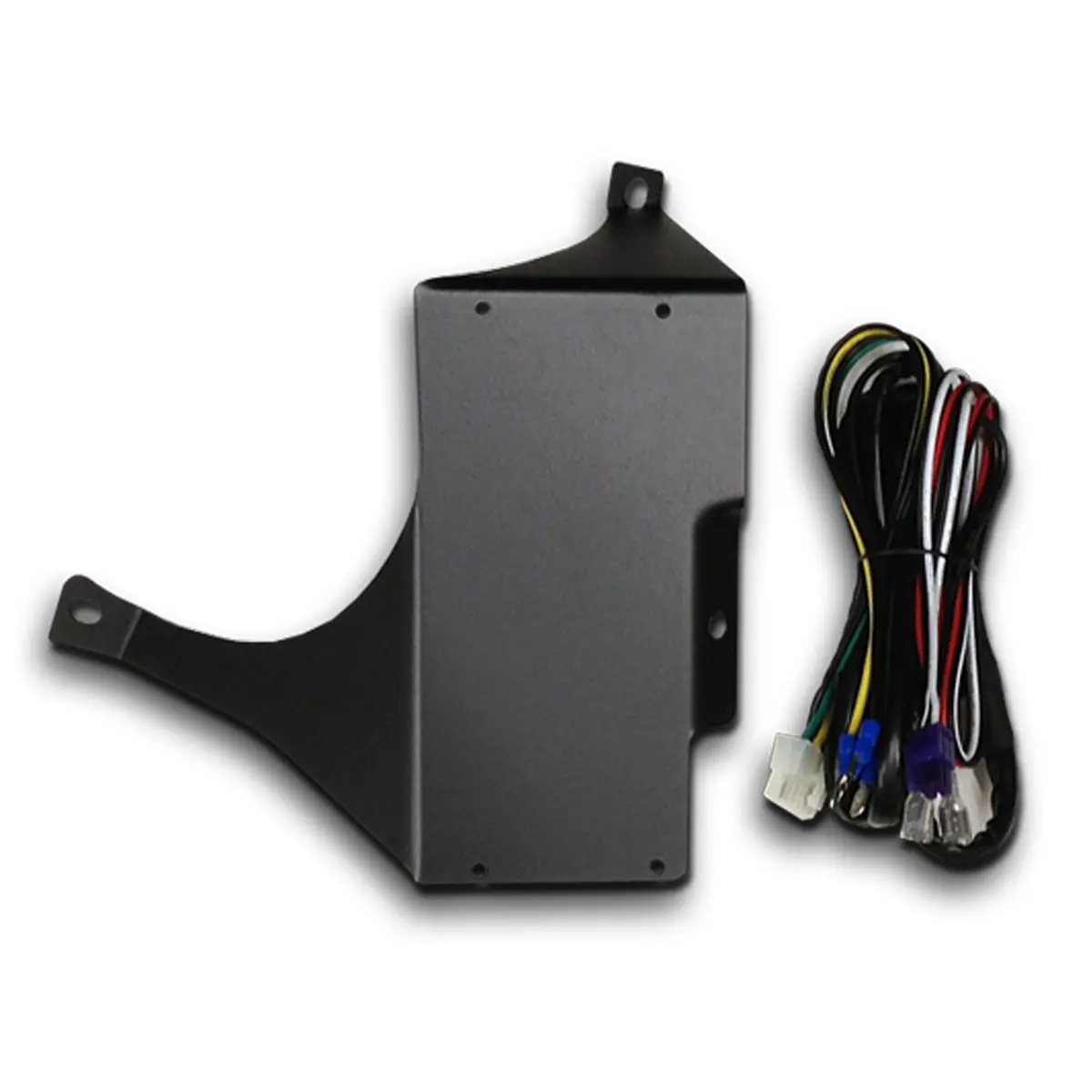 Kenwood Ca-Plt98 Amplifier Side Mount Plate For 1998-2013 Harley-Davidson Street Glide Models 1