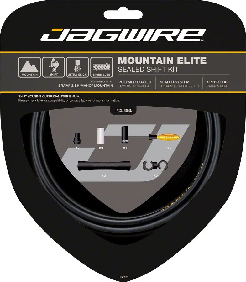 Jagwire Mountain Elite Sealed Shift Kit 1