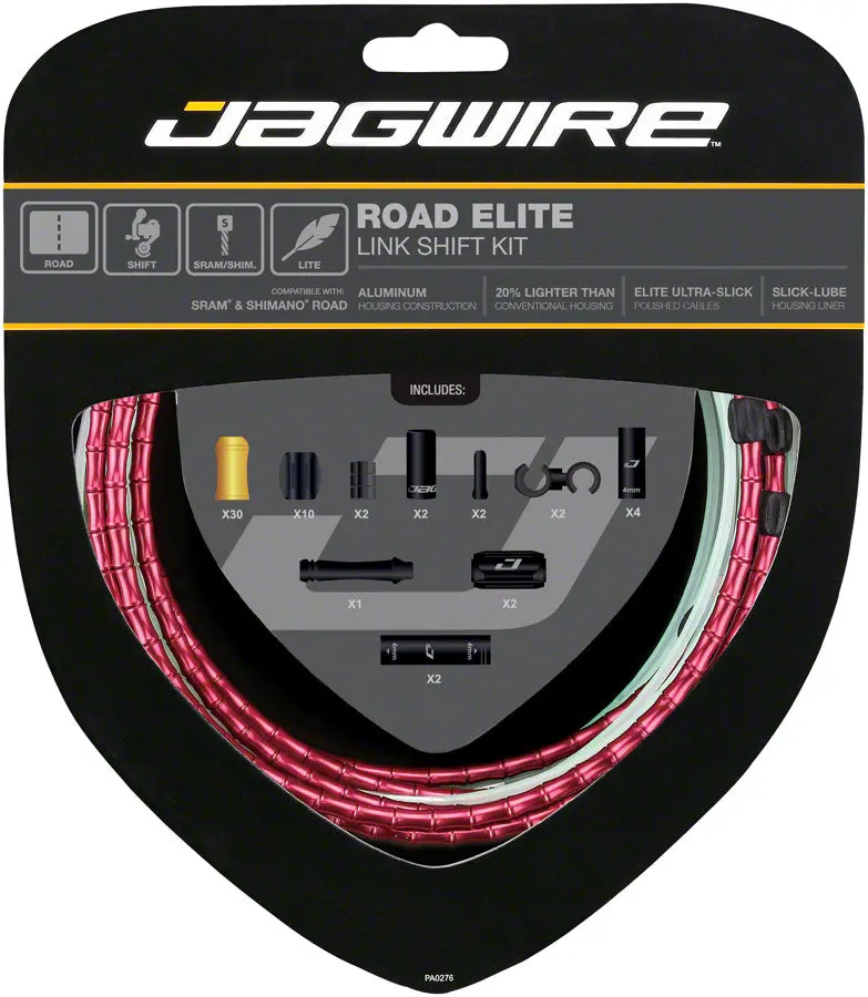 Jagwire Road Elite Link Shift Kit 9