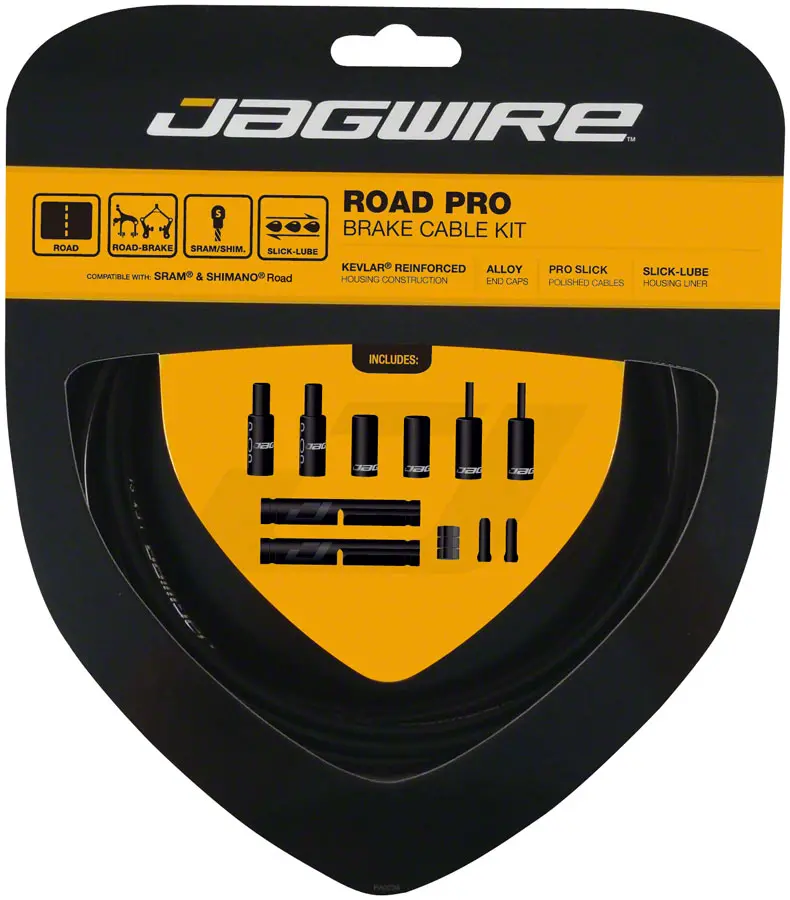 Jagwire Pro Polished Road Brake Kit 1