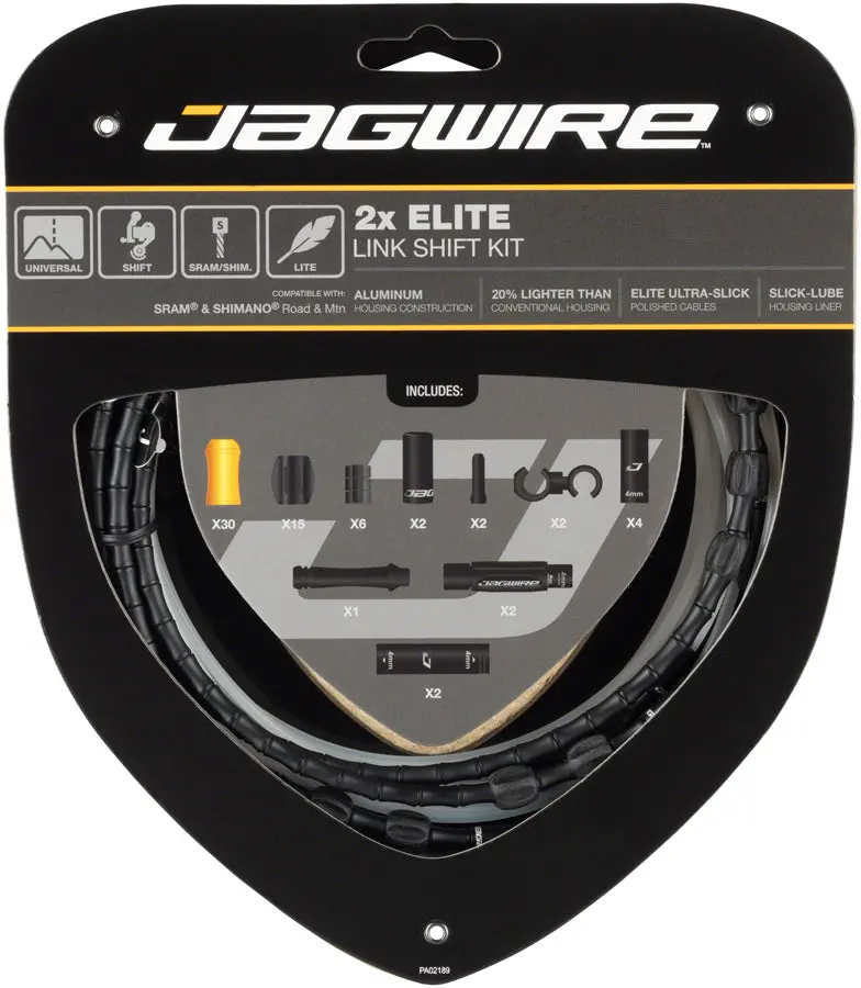 Jagwire 2X Elite Link Shift Cable Kit 1