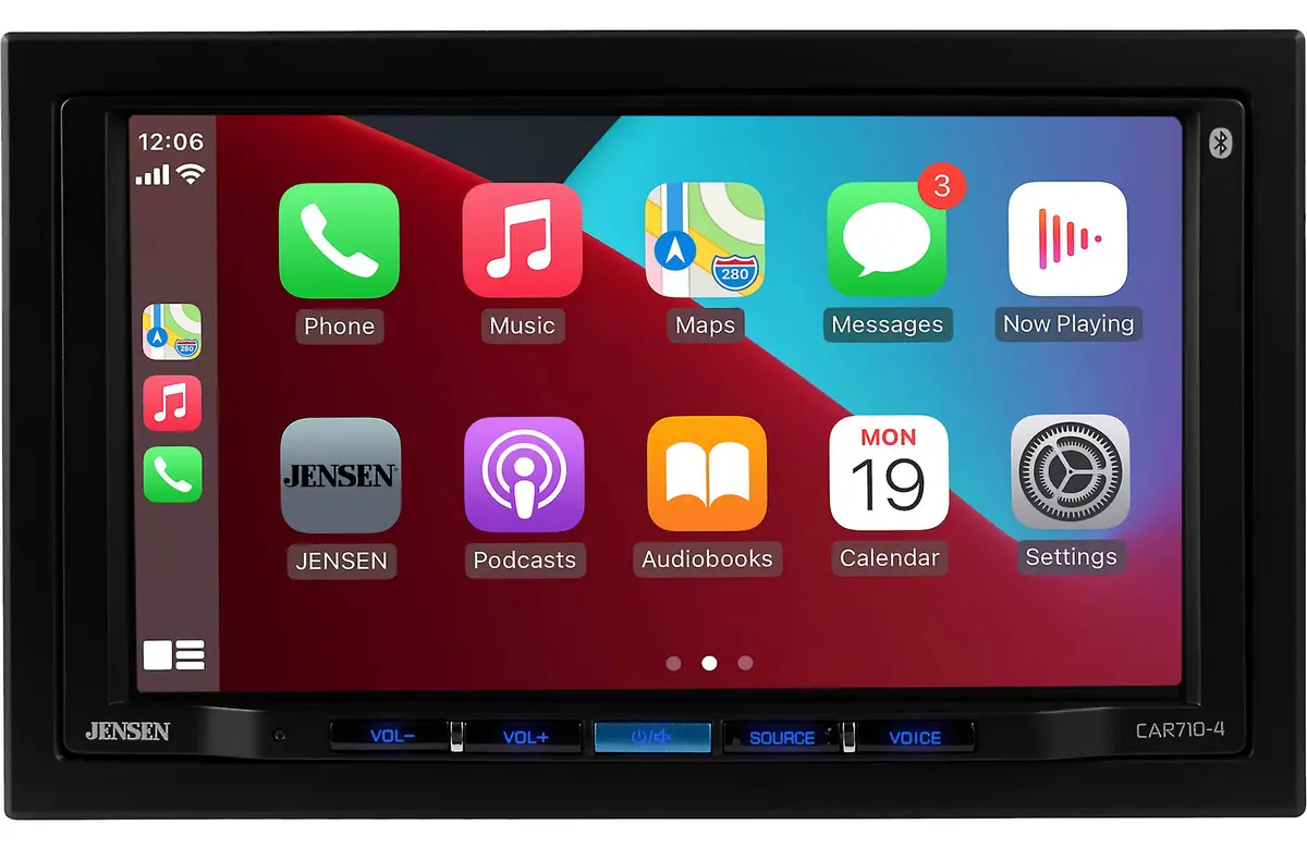 Jensen Car710-4Bc Digital Receiver With Backup Camera 2