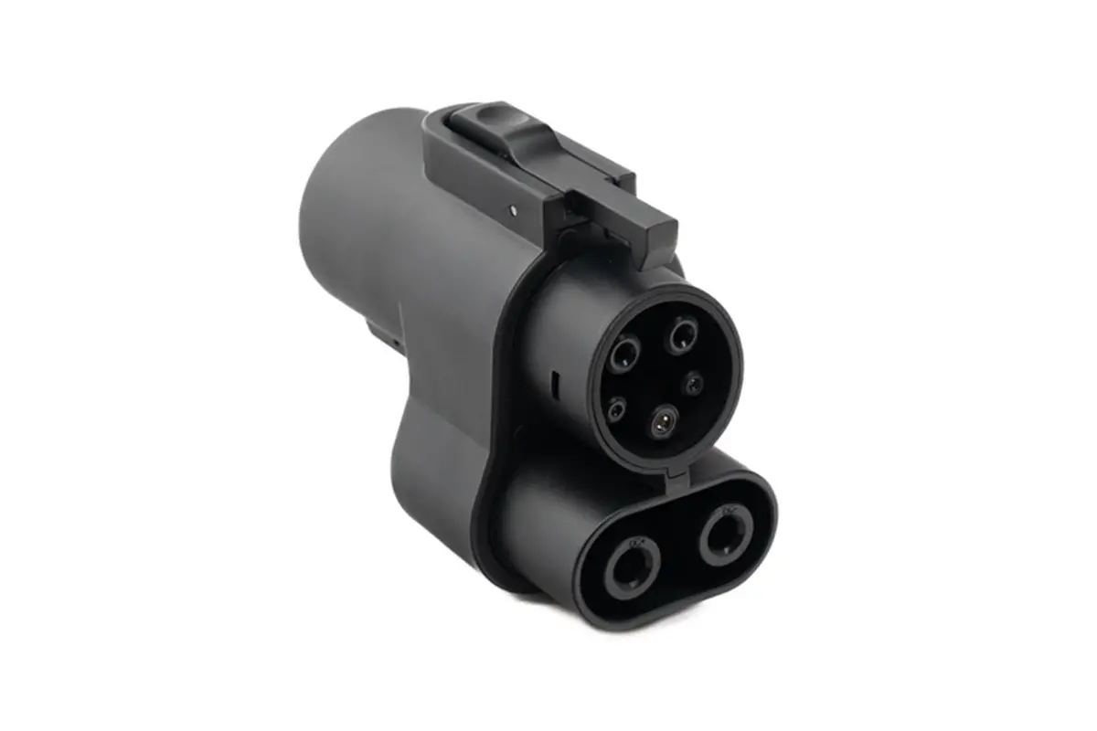 Tesla Nacs To Ccs1 Typhoon Dc Level 3 Charger Adapter Plug - Supercharger Approved - Rivian, Lucid, Ford, And More 1