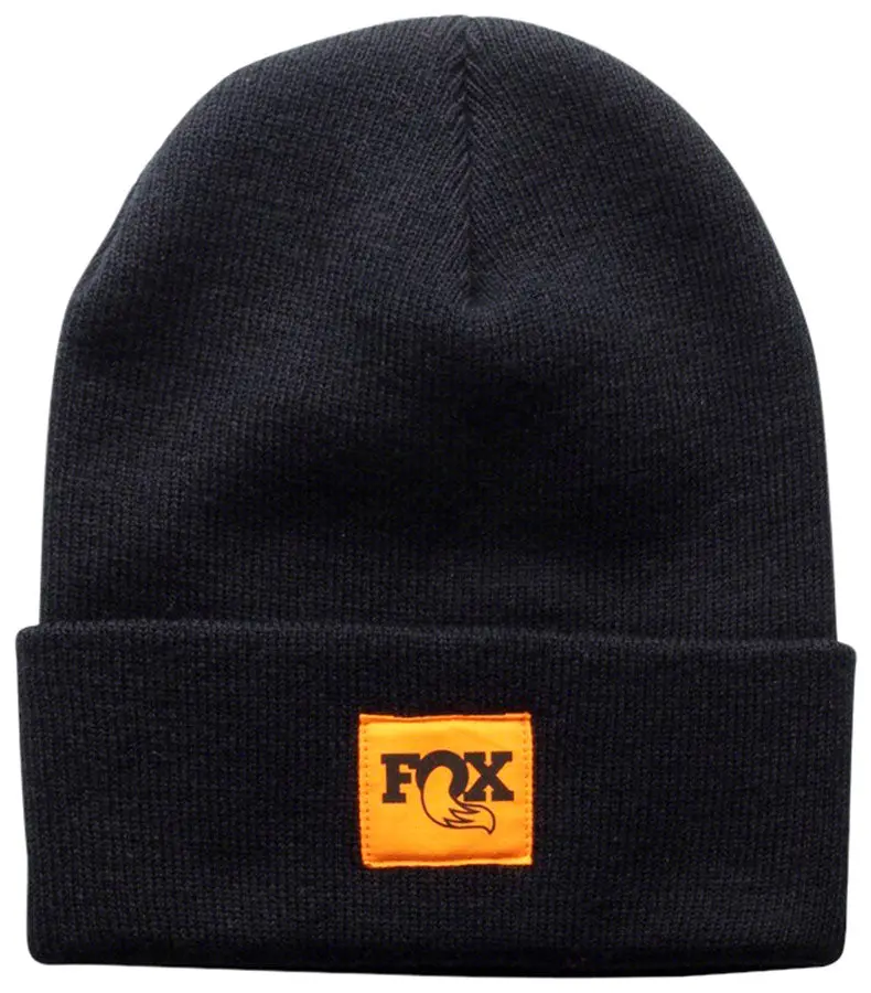 Fox Tight Knit Foldover Beanie 1