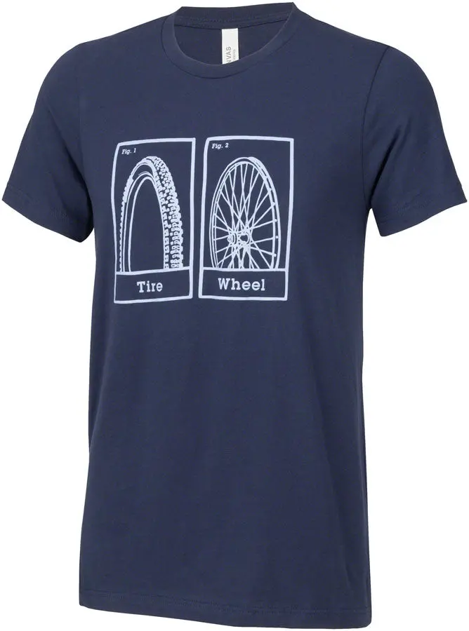 Problem Solvers Tire Vs Wheel T-Shirt 1