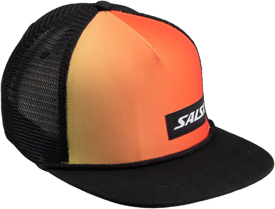 Salsa Devour Sunset Snapback Trucker Hat 1