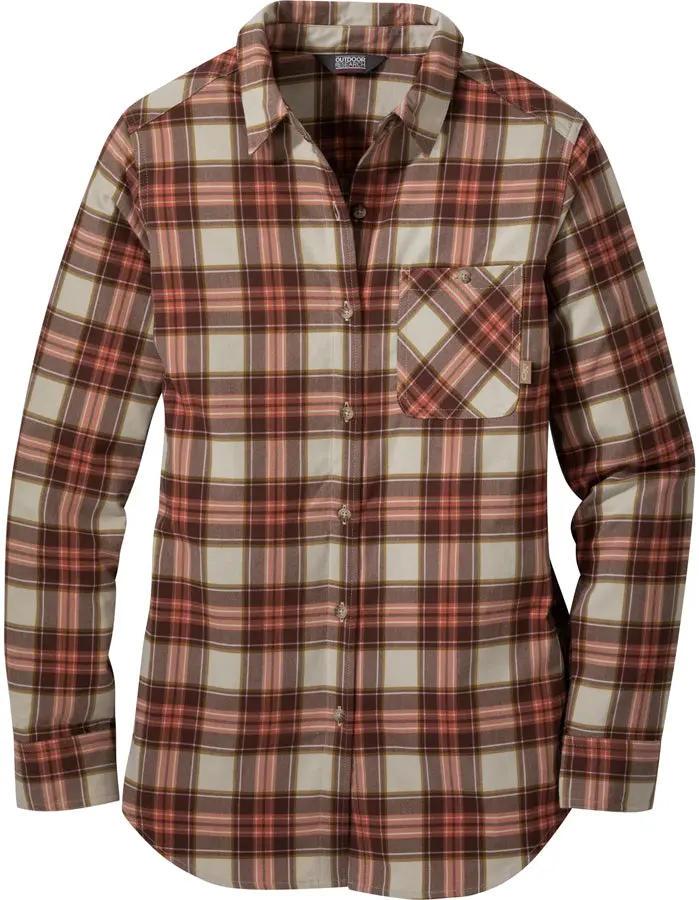 Outdoor Research Kulshan Flannel Tunic – Wool-Blend Casual Outer Layer - Image 3
