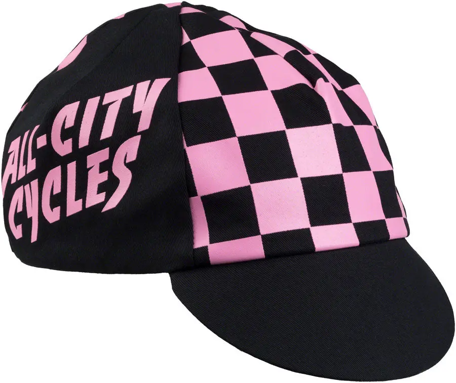 All-City Check Yo'self Cycling Cap 1