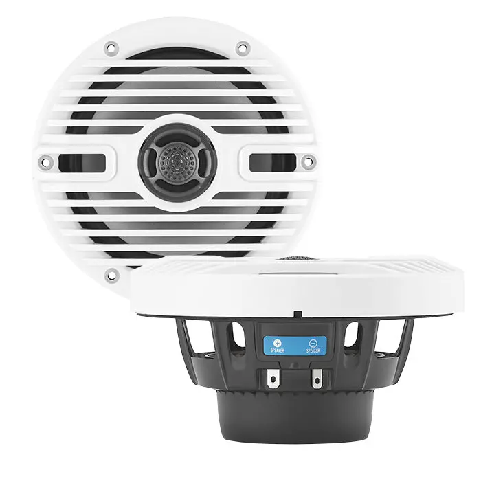 Clarion Cms-651-Cwb 6.5 Inch Marine Coaxial Speakers Pair With Classic Grilles 1