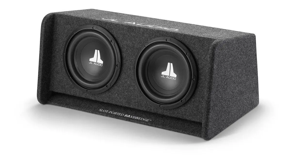 Jl Audio Cp210-W0v3 - Dual 10W0v3 Basswedge, Ported, 2 Ω 1