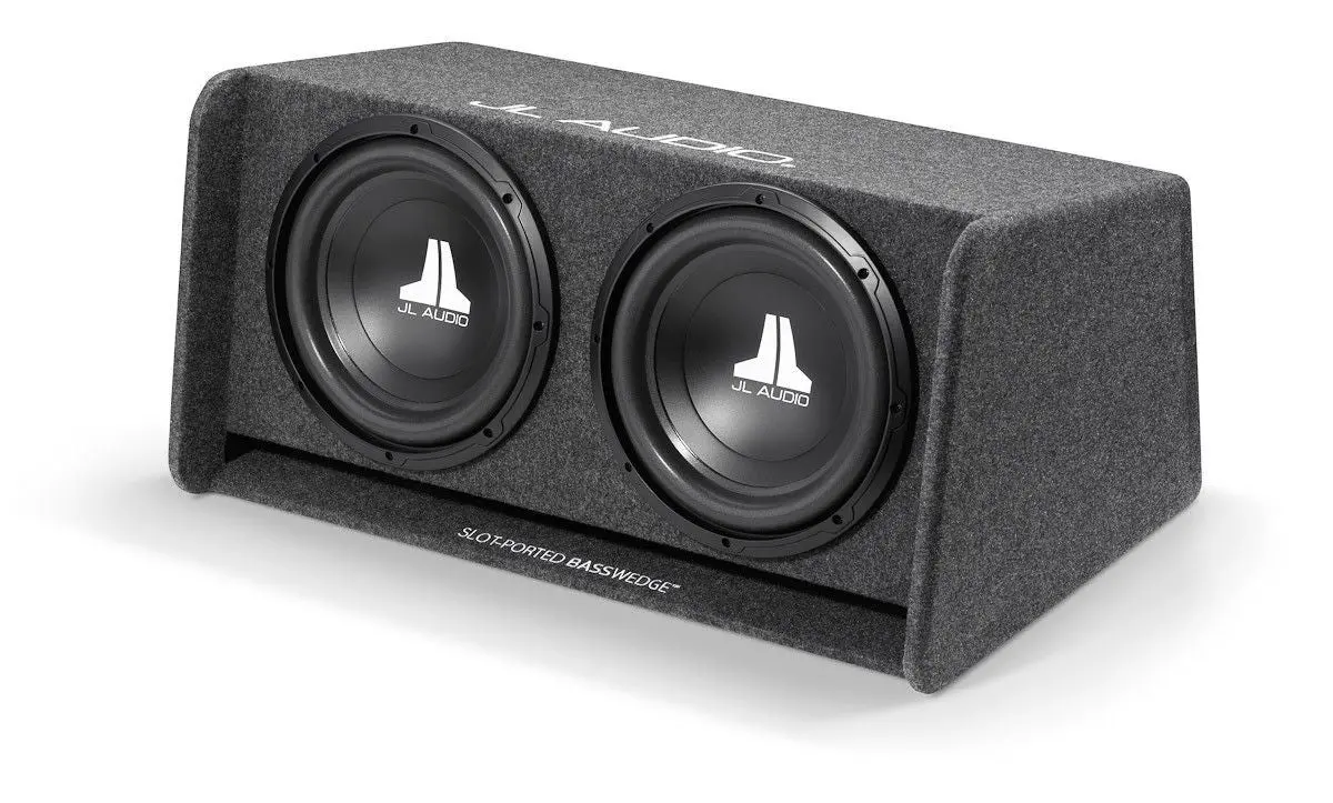 Jl Audio Cp212-W0v3 - Dual 12W0v3 Basswedge, Ported, 2 Ω 1